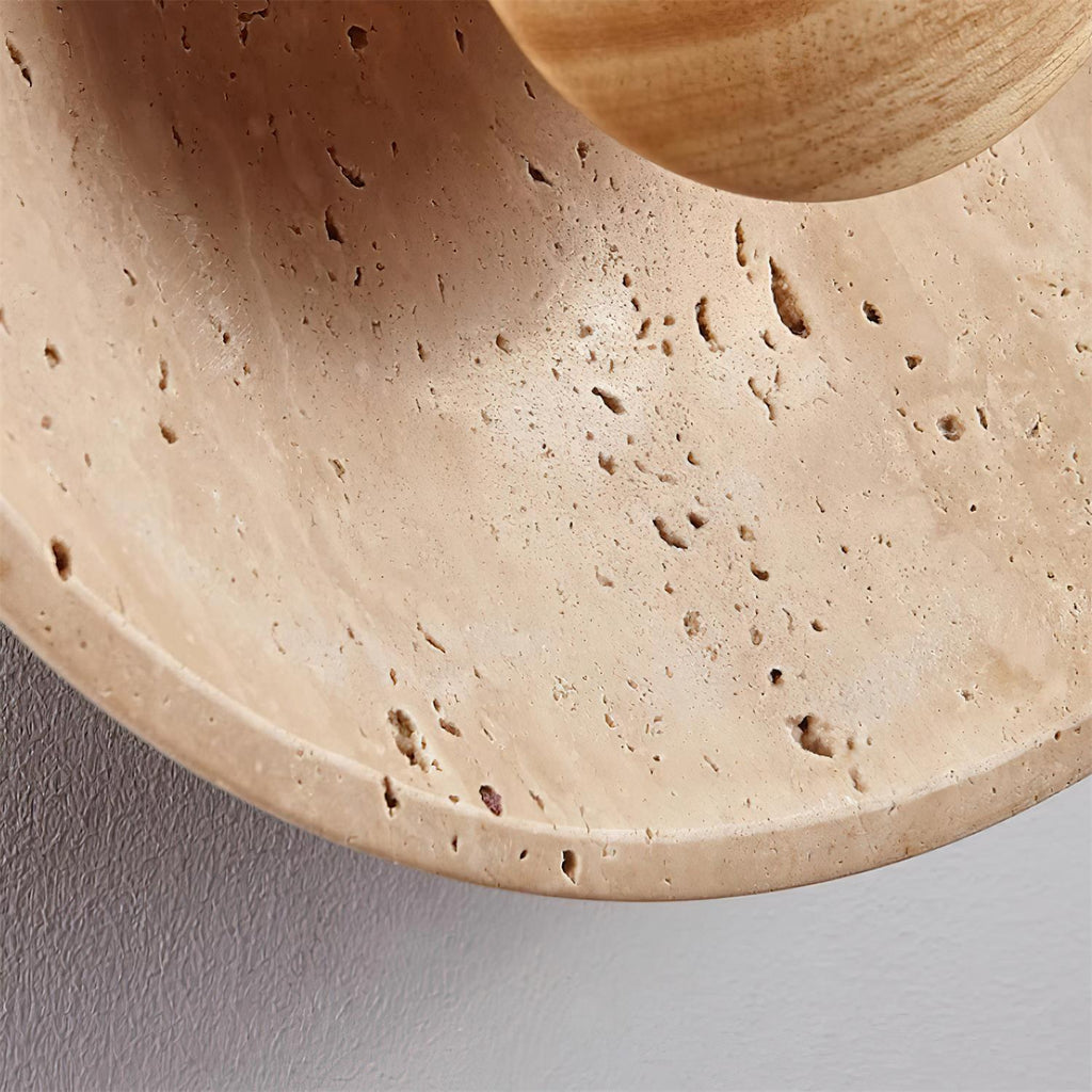 Langrenelia Travertine Wall Light-Moonnatur