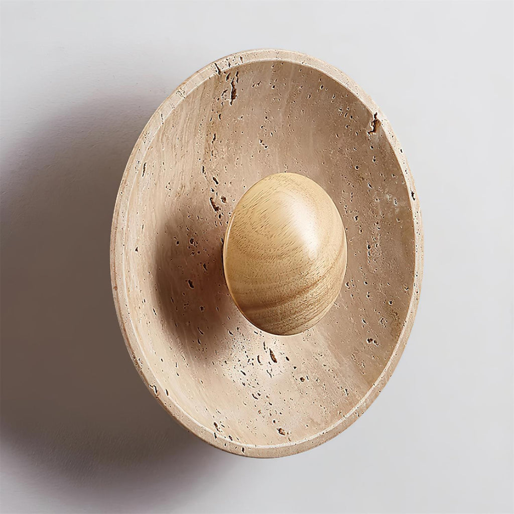 Langrenelia Travertine Wall Light-Moonnatur