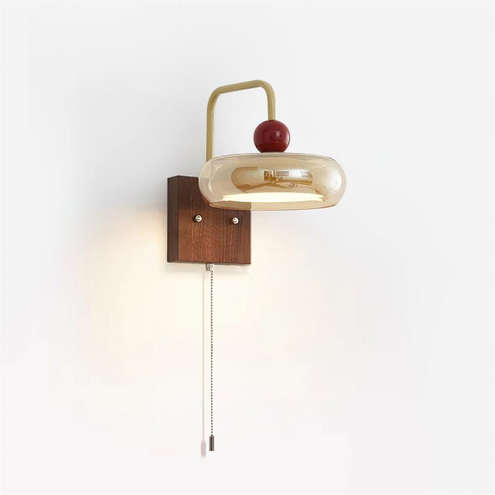 Islendale Glass Wall Light-Moonnatur