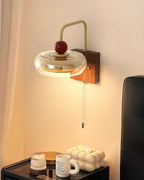 Islendale Glass Wall Light-Moonnatur