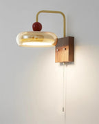 Islendale Glass Wall Light-Moonnatur