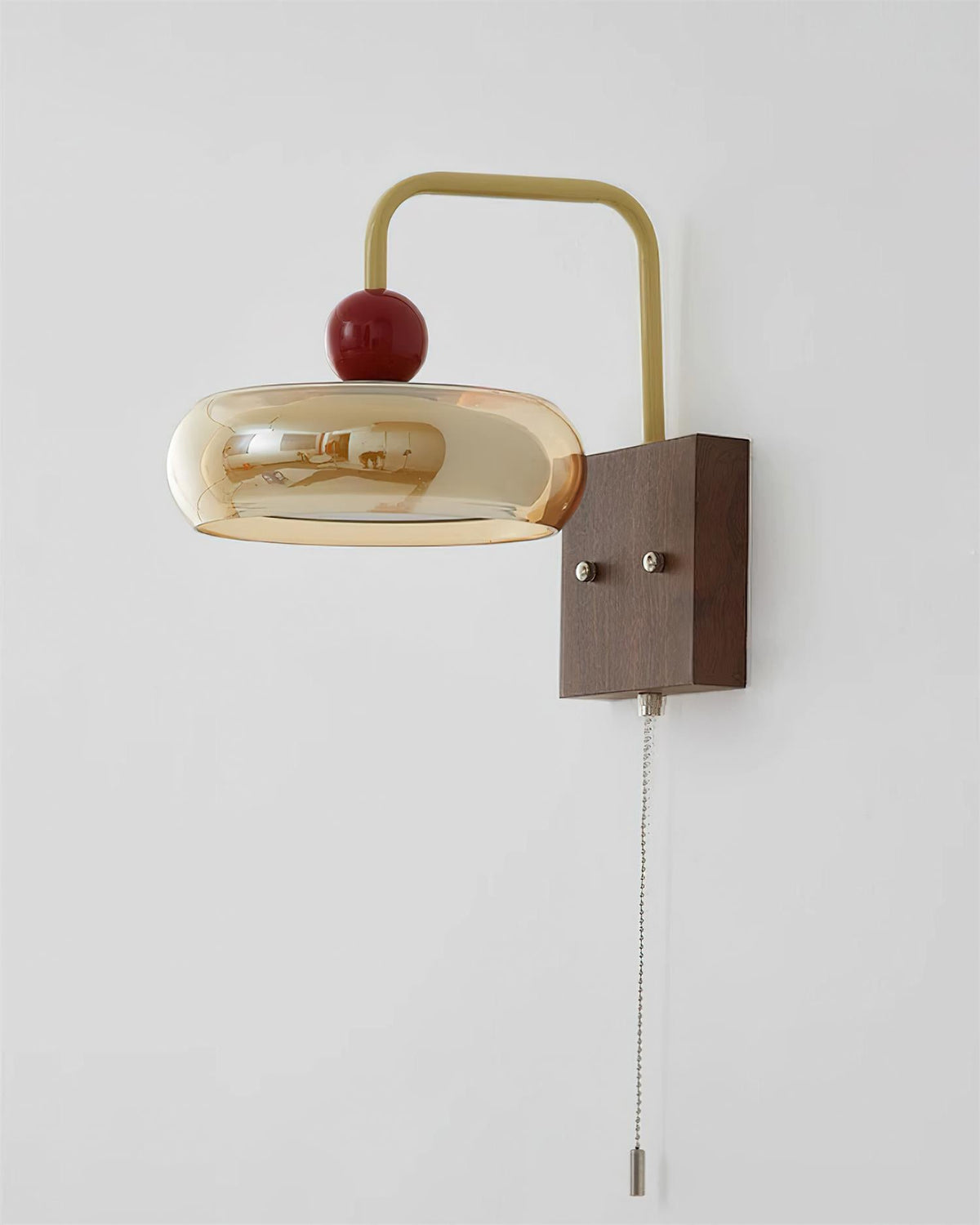 Islendale Glass Wall Light-Moonnatur