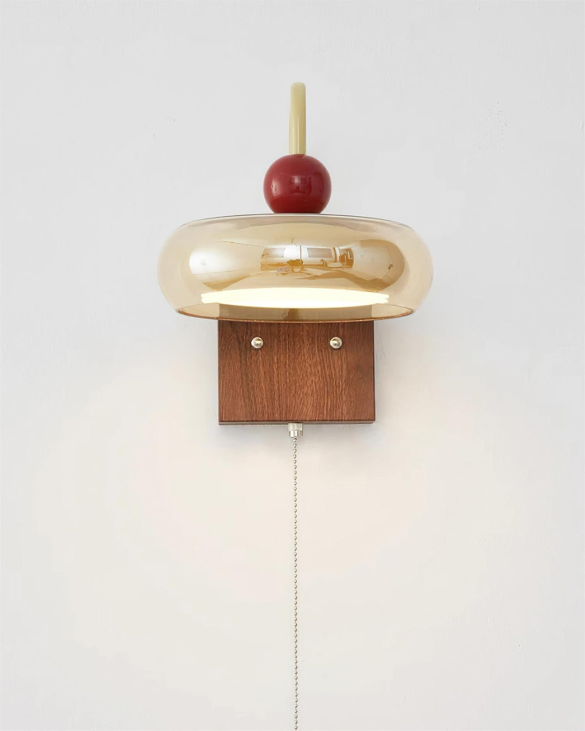 Islendale Glass Wall Light-Moonnatur