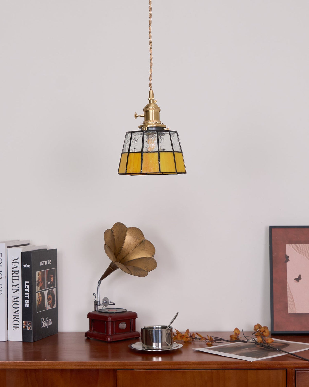 Whitenbrook Glass Pendant Light-Moonnatur