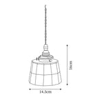 Whitenbrook Glass Pendant Light-Moonnatur