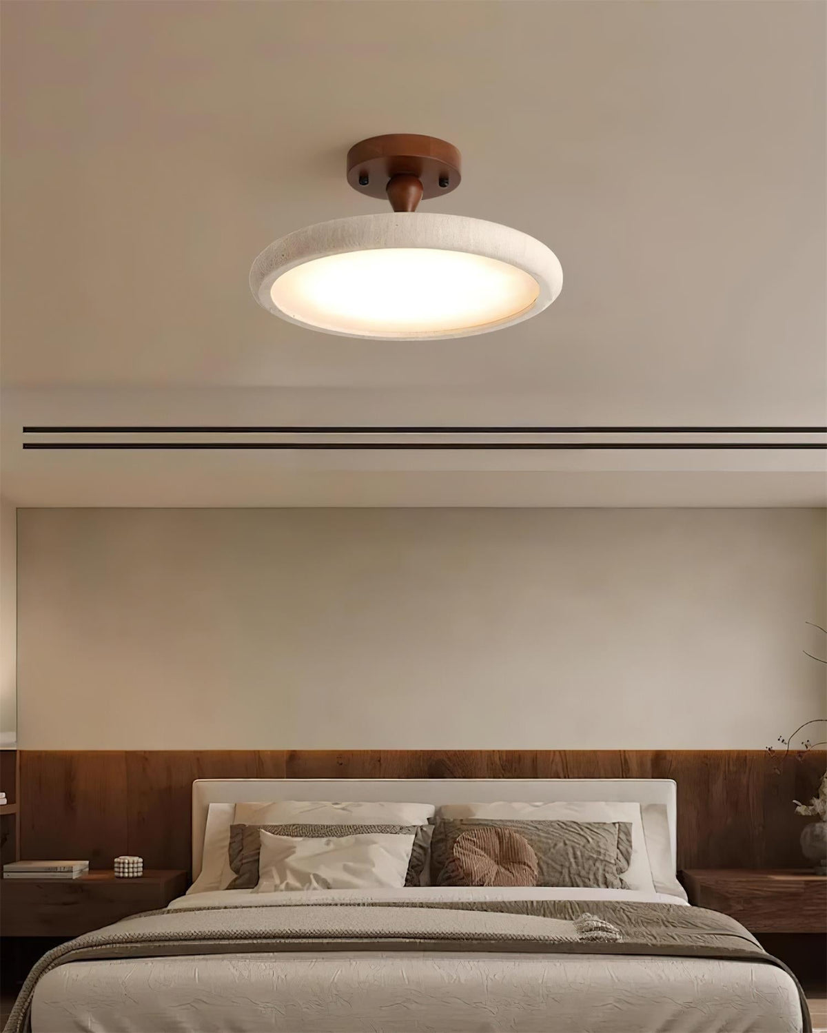 Vardencove Travertine Ceiling Light-Moonnatur