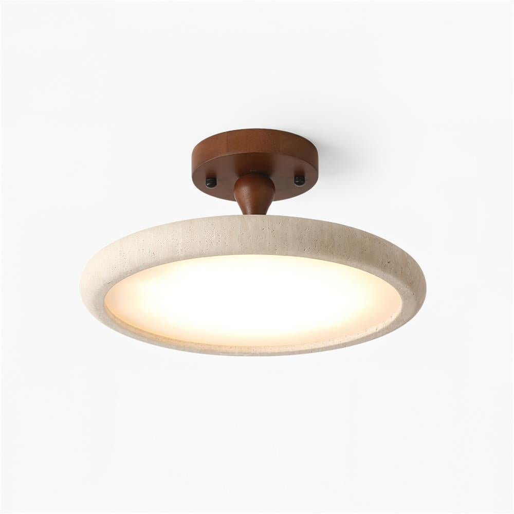 Vardencove Travertine Ceiling Light-Moonnatur