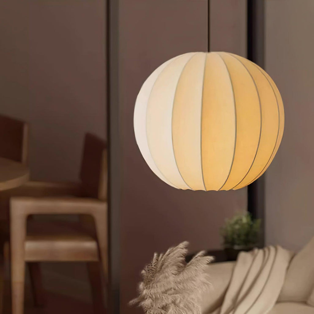 Kardenelle Silk Pendant Light-Moonnatur