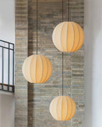Kardenelle Silk Pendant Light-Moonnatur