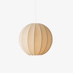 Kardenelle Silk Pendant Light-Moonnatur