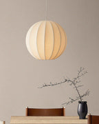 Lathenelia Silk Pendant Light-Moonnatur