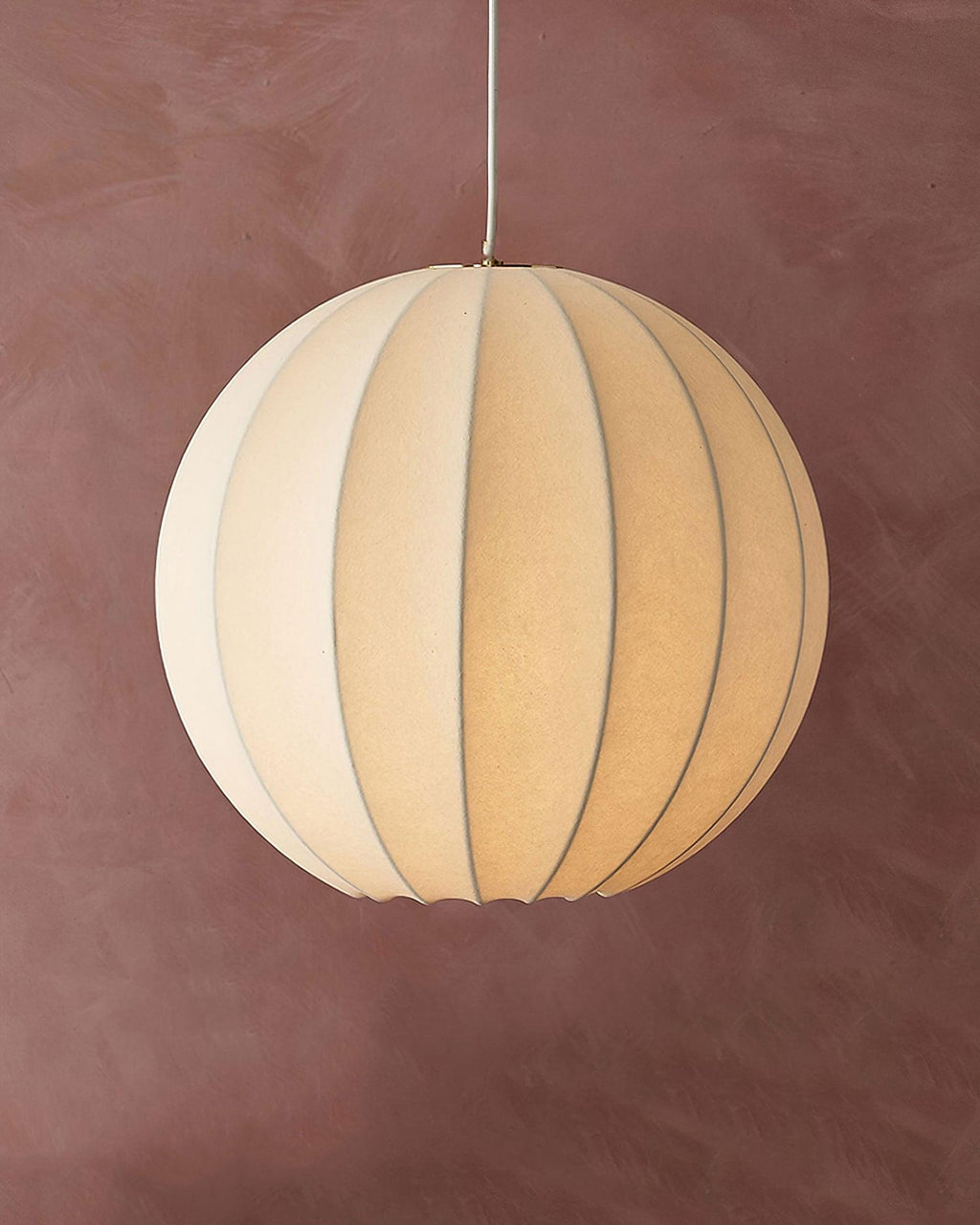 Lathenelia Silk Pendant Light-Moonnatur