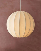 Lathenelia Silk Pendant Light-Moonnatur