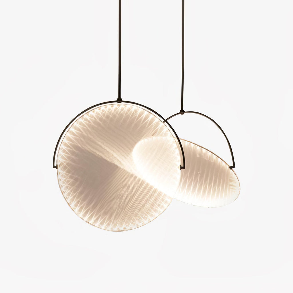 Harlwyn Fabric Pendant Light-Moonnatur