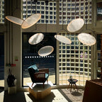 Harlwyn Fabric Pendant Light-Moonnatur