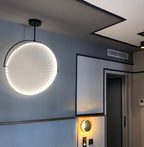 Harlwyn Fabric Pendant Light-Moonnatur