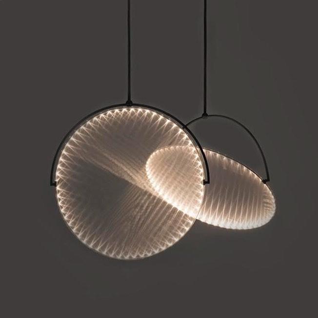 Harlwyn Fabric Pendant Light-Moonnatur