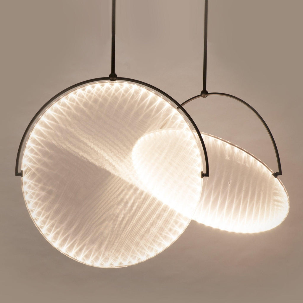 Harlwyn Fabric Pendant Light-Moonnatur