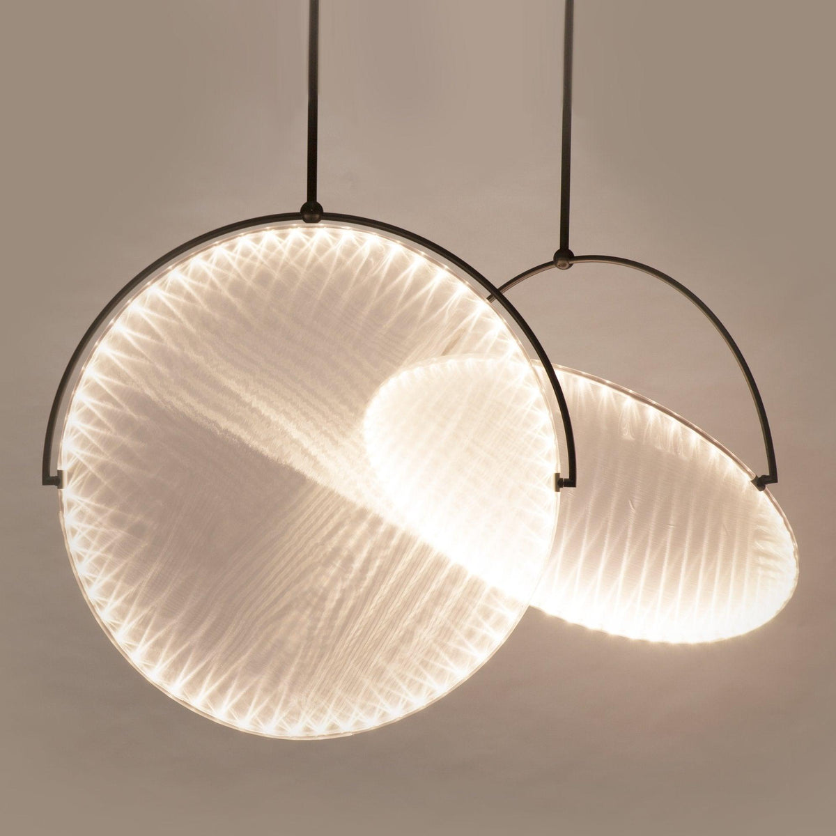 Harlwyn Fabric Pendant Light-Moonnatur