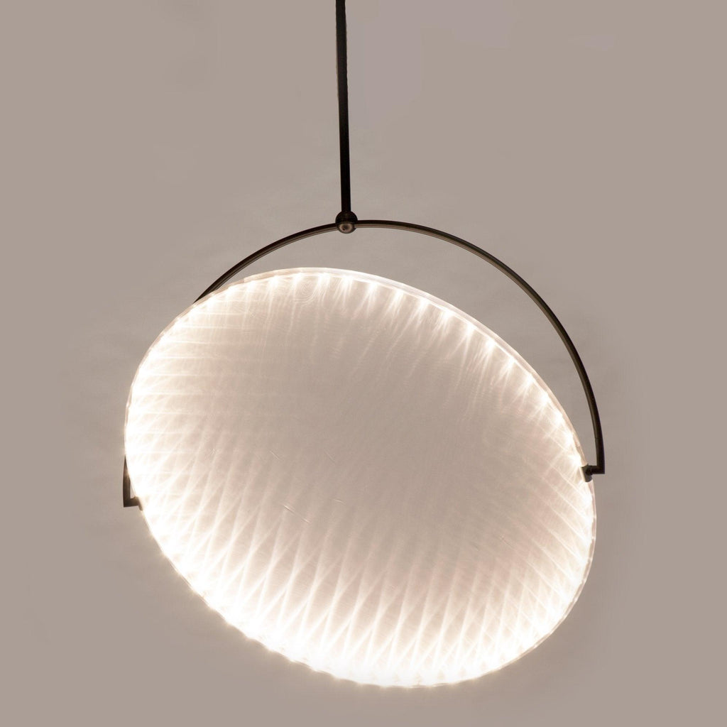 Harlwyn Fabric Pendant Light-Moonnatur