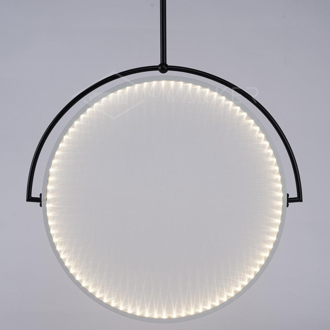 Harlwyn Fabric Pendant Light-Moonnatur