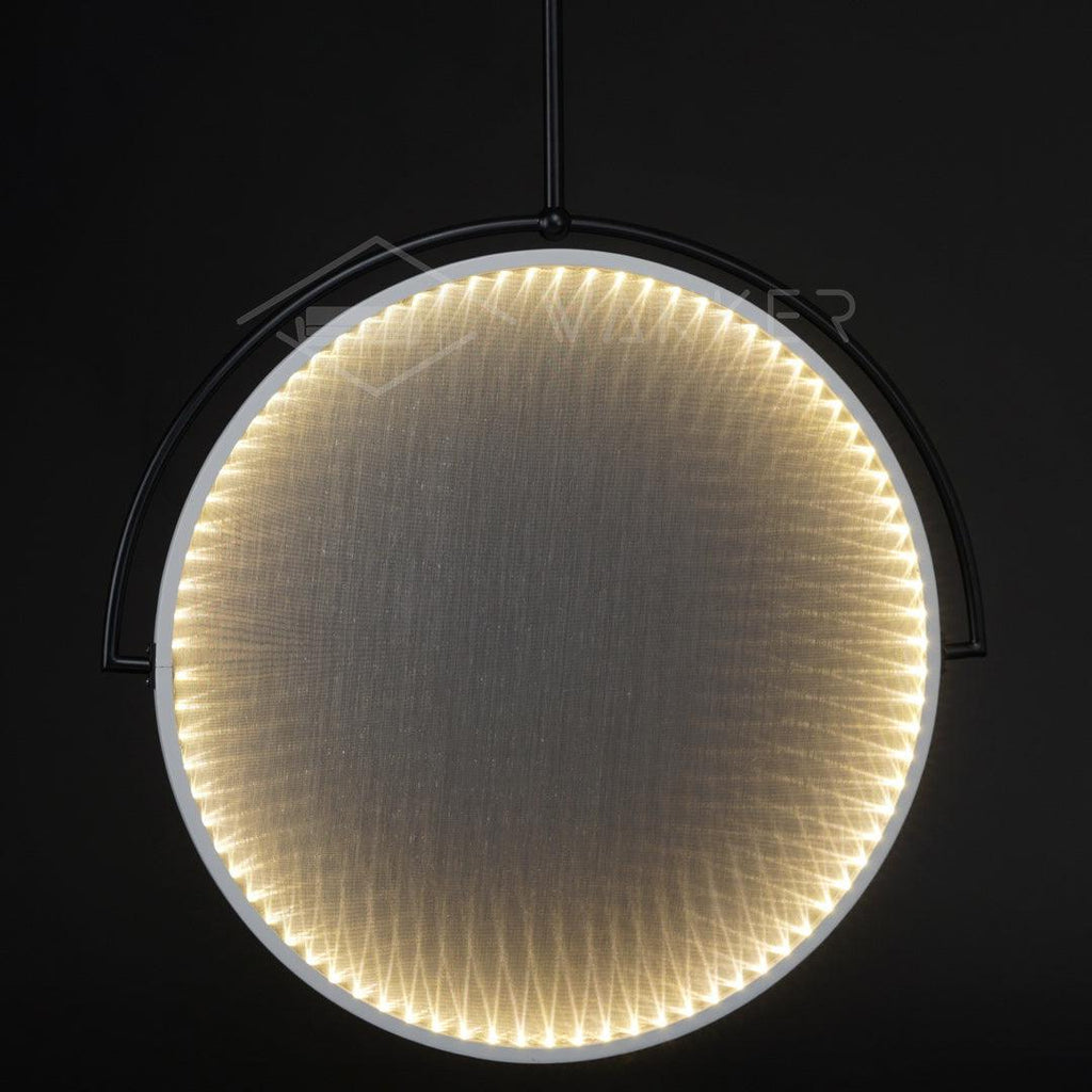 Harlwyn Fabric Pendant Light-Moonnatur