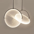 Harlwyn Fabric Pendant Light-Moonnatur