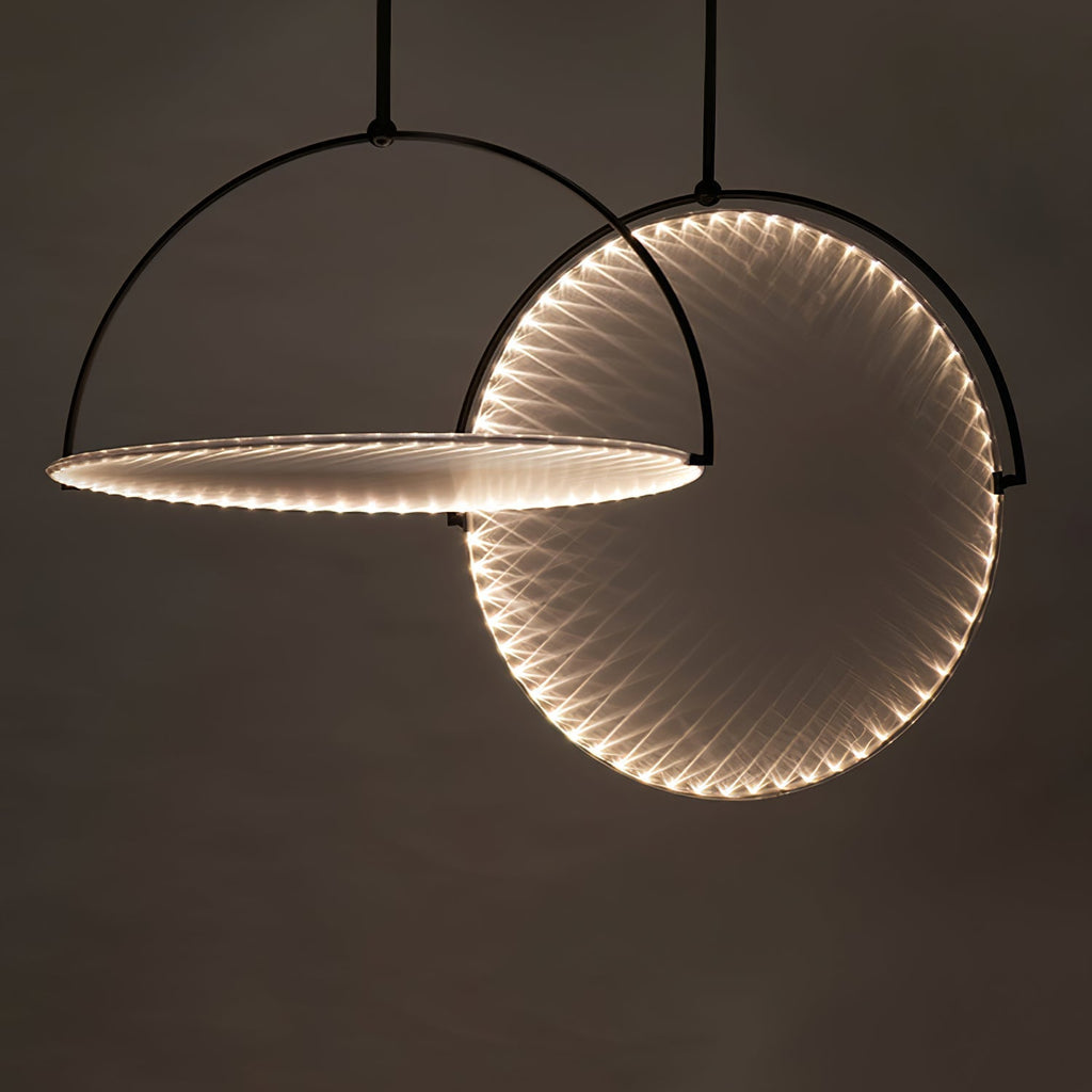 Harlwyn Fabric Pendant Light-Moonnatur