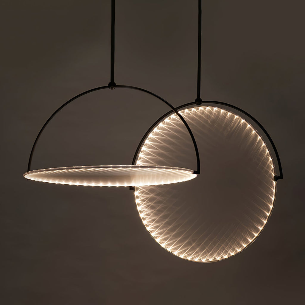 Harlwyn Fabric Pendant Light-Moonnatur