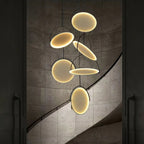 Harlwyn Fabric Pendant Light-Moonnatur