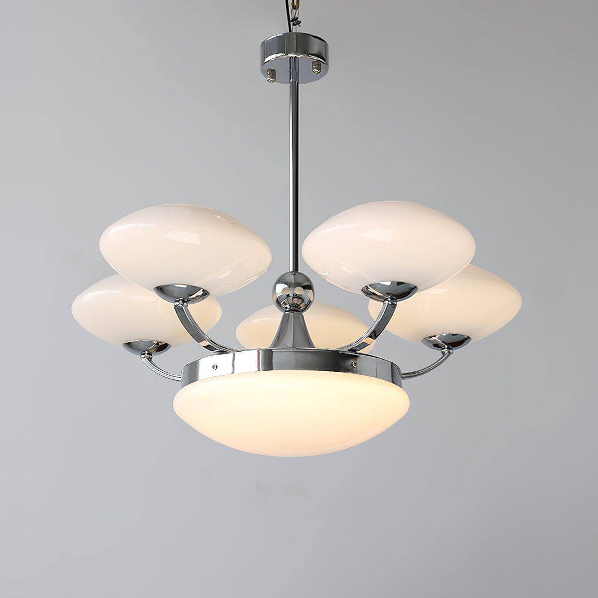 Cavengrove Glass Chandelier-Moonnatur