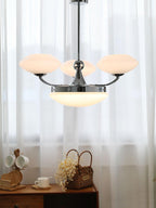 Cavengrove Glass Chandelier-Moonnatur