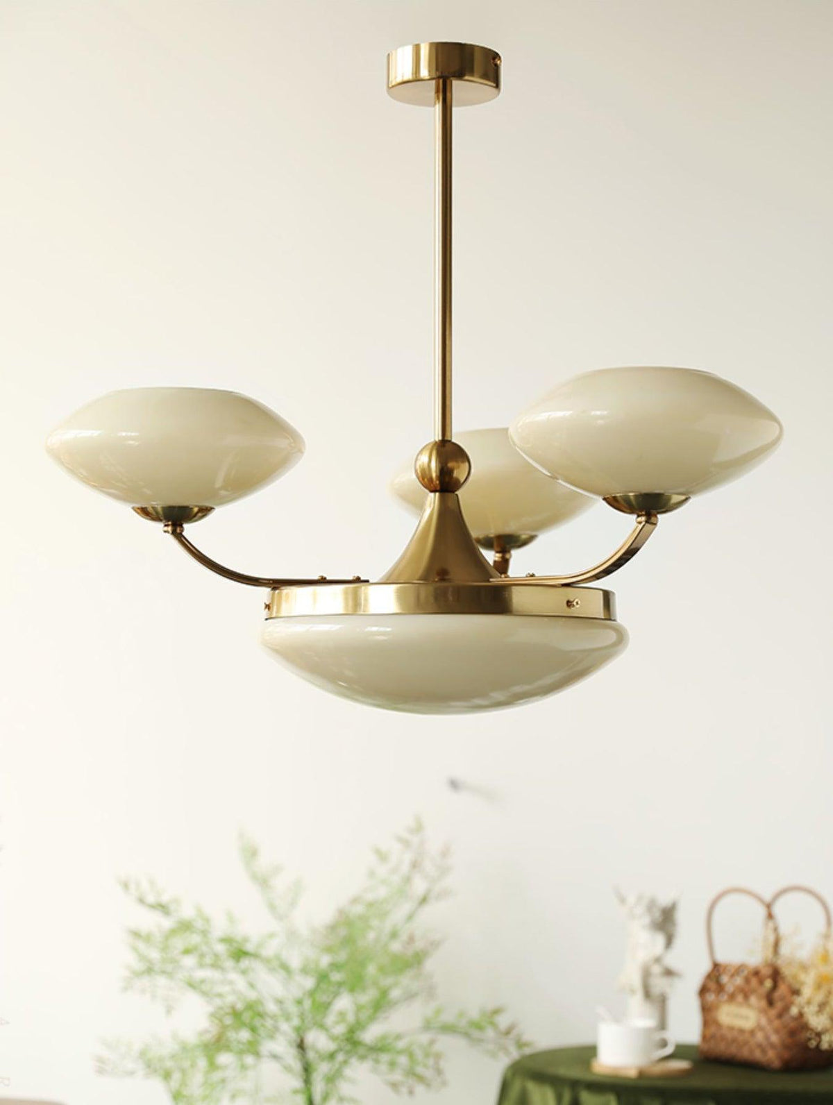 Cavengrove Glass Chandelier-Moonnatur
