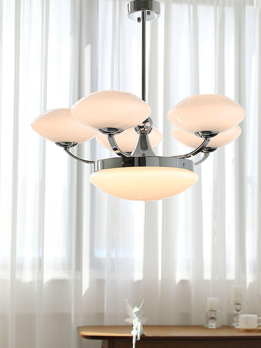 Cavengrove Glass Chandelier-Moonnatur
