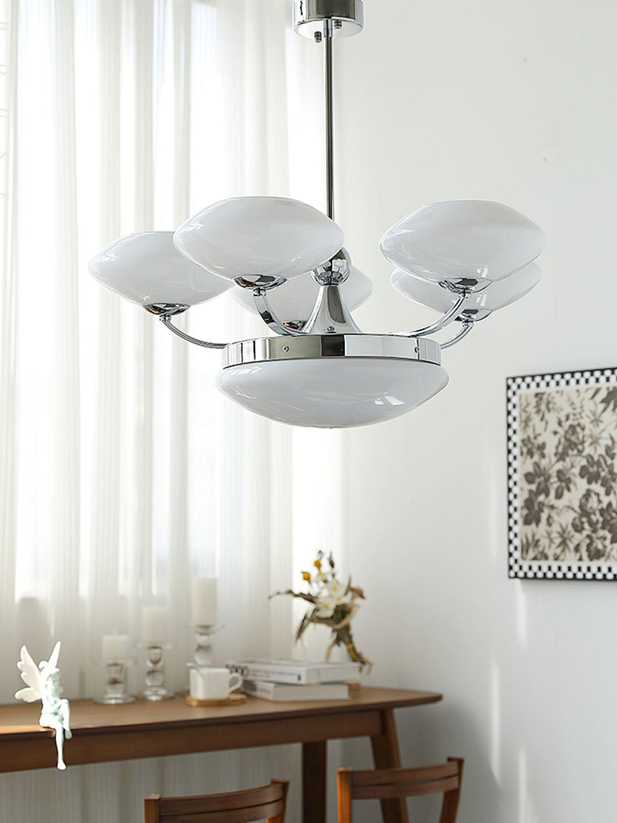 Cavengrove Glass Chandelier-Moonnatur