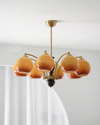 Verrenfield Glass Chandelier-Moonnatur