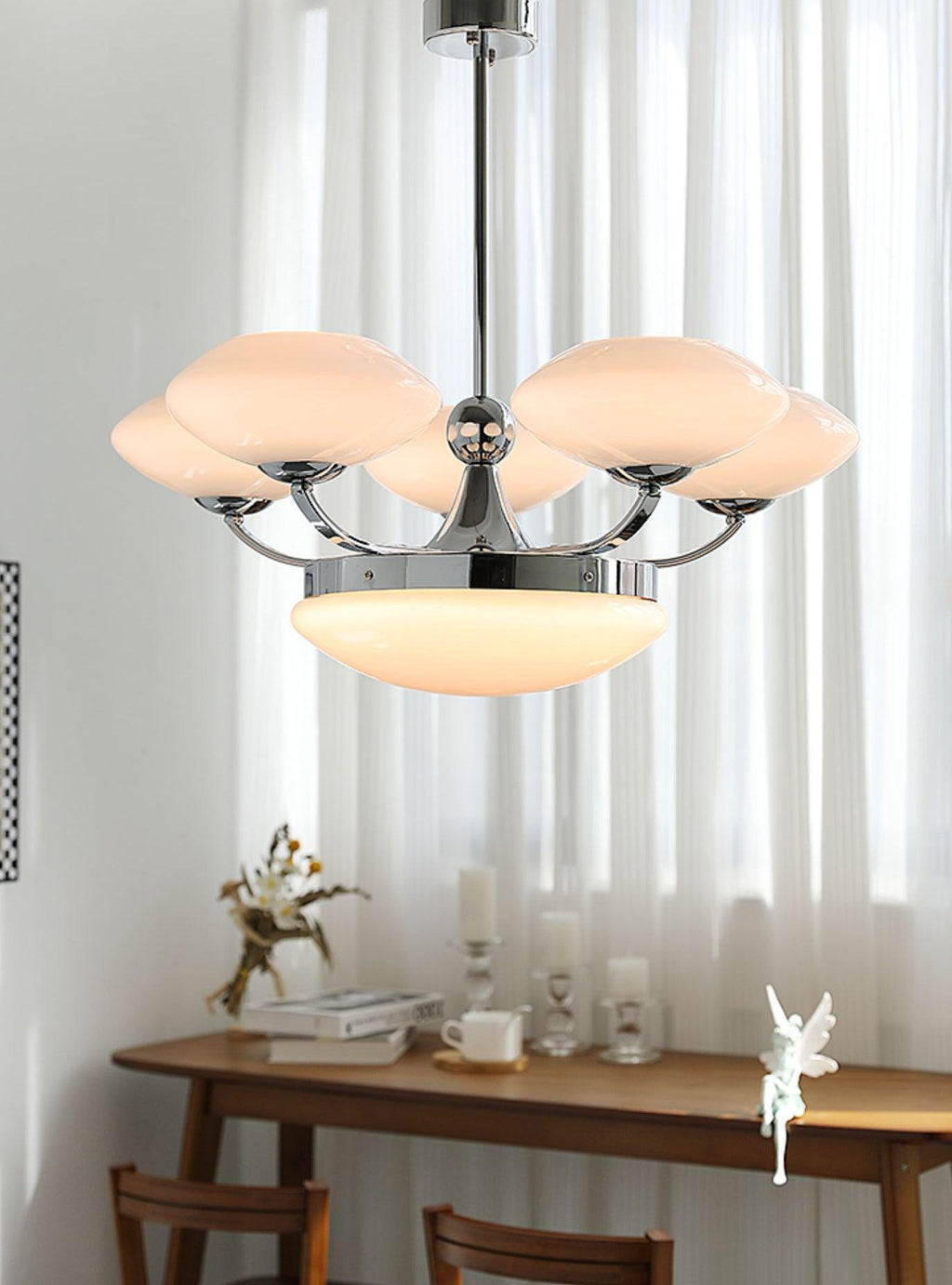 Cavengrove Glass Chandelier-Moonnatur