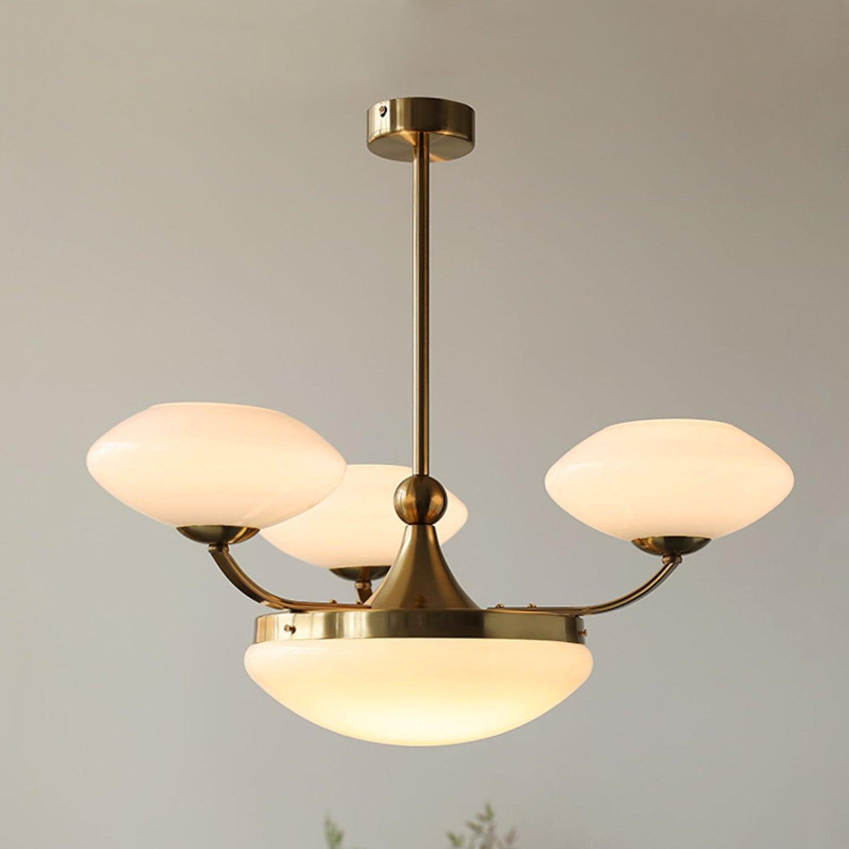 Cavengrove Glass Chandelier-Moonnatur