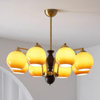 Verrenfield Glass Chandelier-Moonnatur