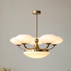 Cavengrove Glass Chandelier-Moonnatur