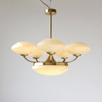 Cavengrove Glass Chandelier-Moonnatur
