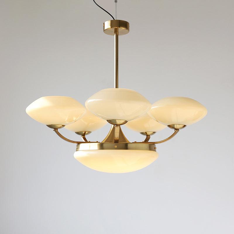 Cavengrove Glass Chandelier-Moonnatur