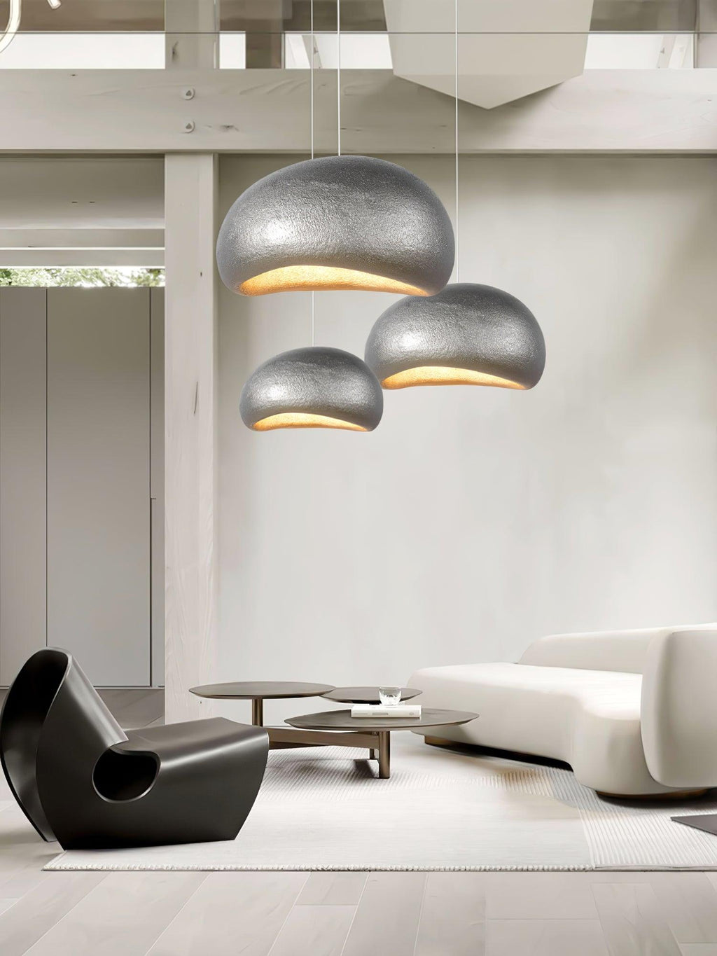 Orleneth Polyethylene Pendant Light-Moonnatur