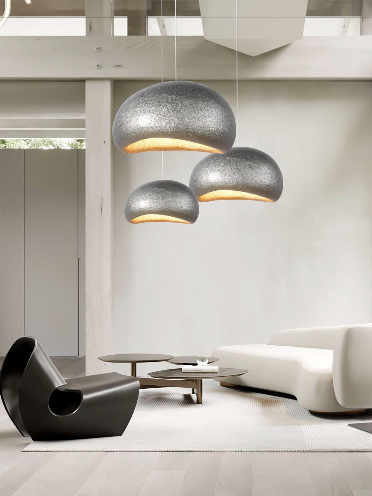 Orleneth Polyethylene Pendant Light-Moonnatur