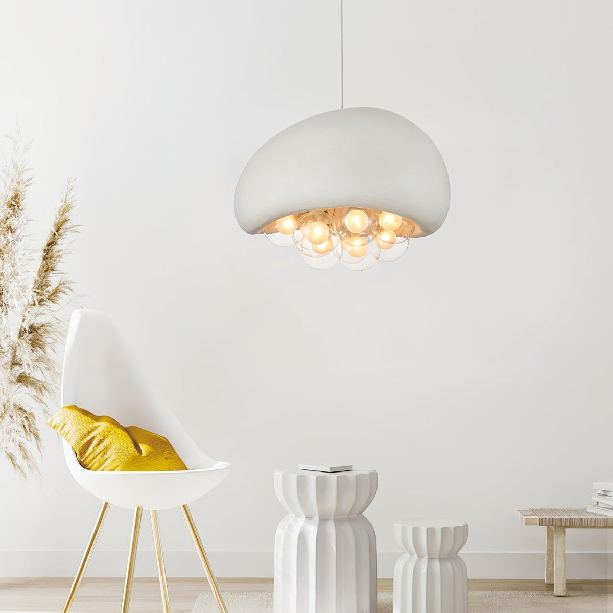 Oakenena Polyethylene Pendant Light-Moonnatur