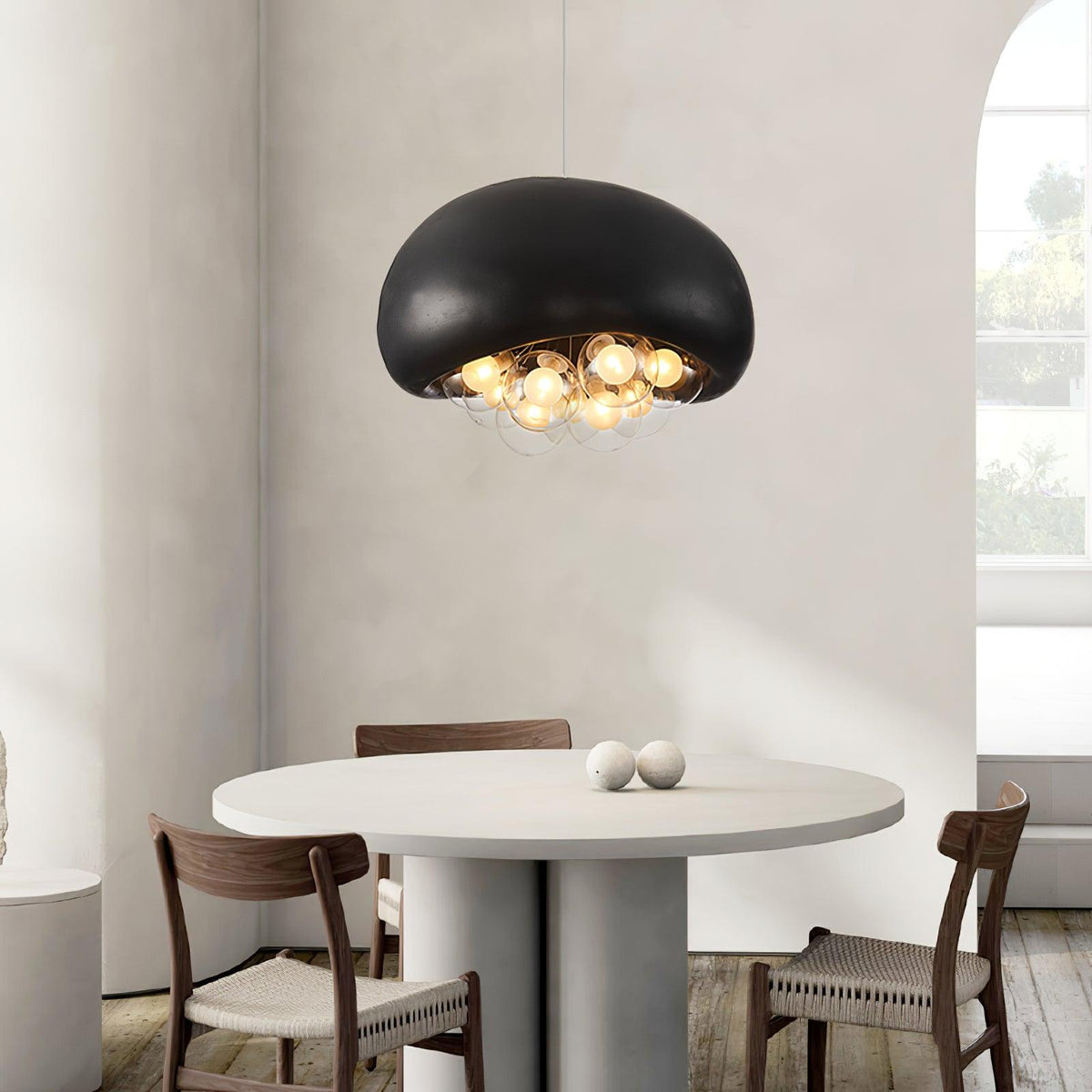 Oakenena Polyethylene Pendant Light-Moonnatur