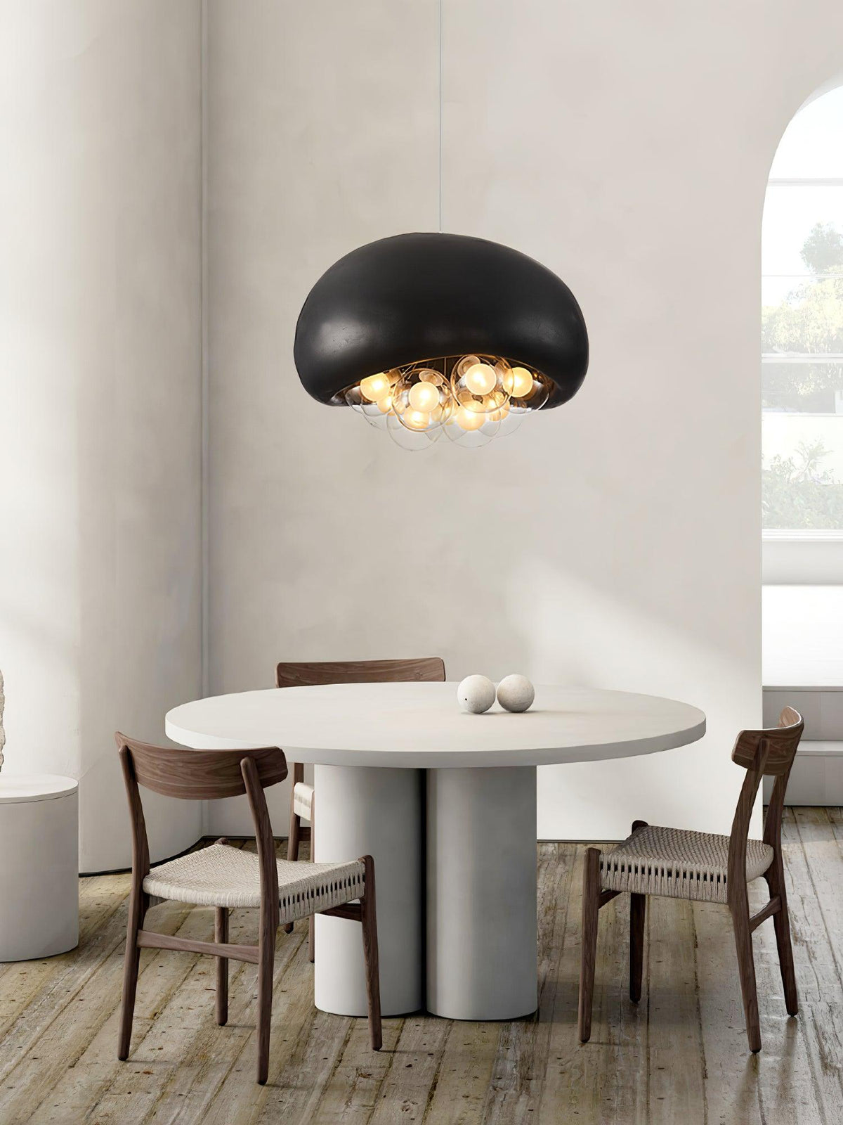 Oakenena Polyethylene Pendant Light-Moonnatur