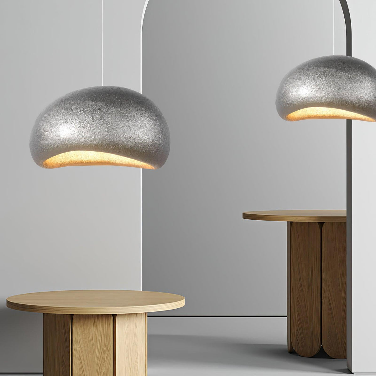 Haldelford Polyethylene Pendant Light-Moonnatur