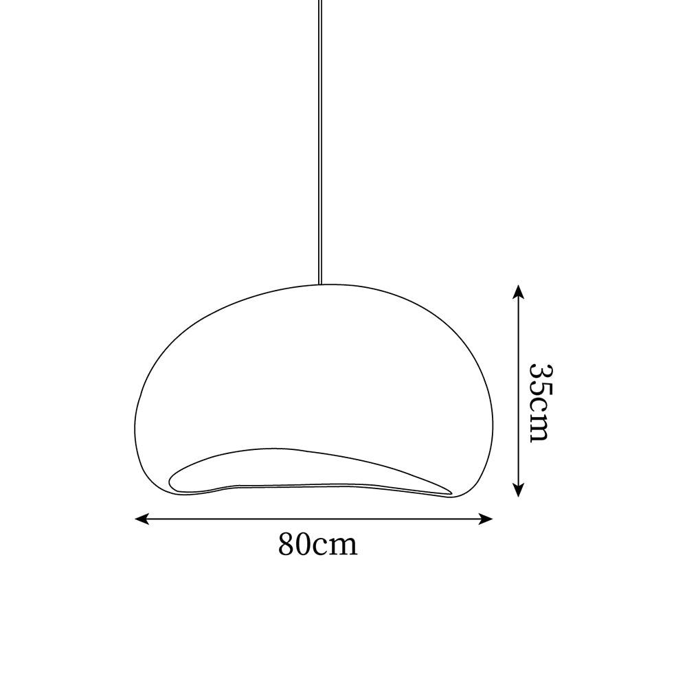 Haldelford Polyethylene Pendant Light-Moonnatur