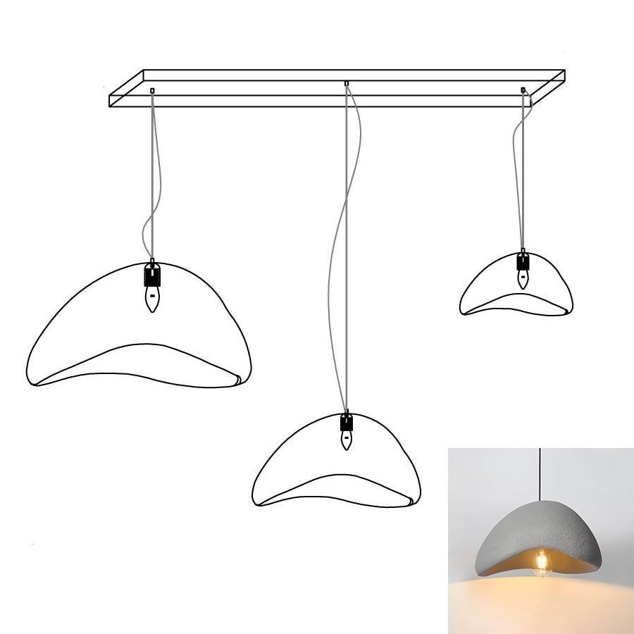 Gavalia Polyethylene Chandelier-Moonnatur